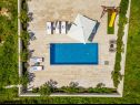 Dom wakacyjny Villa Gold - private pool & grill: H(12+4) Splitska - Wyspa Brac  - Chorwacja  - basen