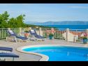 Dom wakacyjny Jure - with pool: H(8+4) Sumartin - Wyspa Brac  - Chorwacja  - basen
