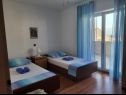 Apartamenty Anec - 150m from the sea: A1(4) Supetar - Wyspa Brac  - Apartament - A1(4): sypialnia