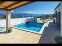 Dom wakacyjny Kristiana - open swimming pool: H(7) Supetar - Wyspa Brac  - Chorwacja  - dom