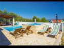 Dom wakacyjny Kristiana - open swimming pool: H(7) Supetar - Wyspa Brac  - Chorwacja  - basen