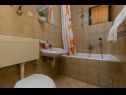 Apartamenty Vlado - cosy & afordable: SA1(2), A2(3), A3(5) Supetar - Wyspa Brac  - Apartament - A2(3): łazienka z WC