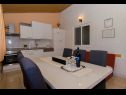 Apartamenty Vlado - cosy & afordable: SA1(2), A2(3), A3(5) Supetar - Wyspa Brac  - Apartament - A3(5): kuchnia z jadalnią