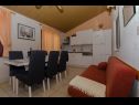 Apartamenty Vlado - cosy & afordable: SA1(2), A2(3), A3(5) Supetar - Wyspa Brac  - Apartament - A3(5): kuchnia z jadalnią