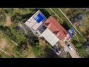 Dom wakacyjny Mario - with pool: H(4+2) Supetar - Wyspa Brac  - Chorwacja  - dom