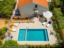 Dom wakacyjny Maria - private pool & parking: H(4+1) Supetar - Wyspa Brac  - Chorwacja  - basen
