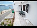 Apartamenty Andja - 5 m from the beach : A1(5+1) Arbanija - Wyspa Ciovo  - Apartament - A1(5+1): tarasa