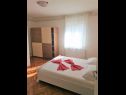 Apartamenty Lilac - 100m from pebble beach : A1(7) Arbanija - Wyspa Ciovo  - Apartament - A1(7): sypialnia
