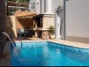 Apartamenty Slavena - with pool : A3(4+2) Okrug Gornji - Wyspa Ciovo  - basen
