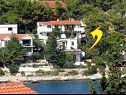 Apartamenty Dane - 30m from the sea: A1(4+1), A2(4+1), A3(3+2), A4(2+3) Okrug Gornji - Wyspa Ciovo  - dom