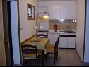 Apartamenty Dane - 30m from the sea: A1(4+1), A2(4+1), A3(3+2), A4(2+3) Okrug Gornji - Wyspa Ciovo  - Apartament - A4(2+3): kuchnia