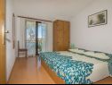 Apartamenty Dane - 30m from the sea: A1(4+1), A2(4+1), A3(3+2), A4(2+3) Okrug Gornji - Wyspa Ciovo  - Apartament - A1(4+1): sypialnia
