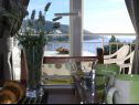 Apartamenty Aurelius - relaxing with gorgeous view A1 Luce (4+2), A2 Marin(2+2), A3 Maja(4+2), A4 Duje(2+2) Okrug Gornji - Wyspa Ciovo  - Apartament - A1 Luce (4+2): widok na morze