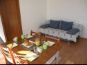 Apartamenty Aurelius - relaxing with gorgeous view A1 Luce (4+2), A2 Marin(2+2), A3 Maja(4+2), A4 Duje(2+2) Okrug Gornji - Wyspa Ciovo  - Apartament - A1 Luce (4+2): pokój dzienny