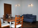 Apartamenty Aurelius - relaxing with gorgeous view A1 Luce (4+2), A2 Marin(2+2), A3 Maja(4+2), A4 Duje(2+2) Okrug Gornji - Wyspa Ciovo  - Apartament - A3 Maja(4+2): pokój dzienny