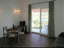 Apartamenty Aurelius - relaxing with gorgeous view A1 Luce (4+2), A2 Marin(2+2), A3 Maja(4+2), A4 Duje(2+2) Okrug Gornji - Wyspa Ciovo  - Apartament - A4 Duje(2+2): pokój dzienny