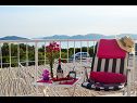 Dom wakacyjny Zdravko - sea view & peaceful nature: H(10+3) Brsecine - Riwiera Dubrownik  - Chorwacja  - H(10+3): tarasa
