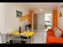 Apartamenty Mira - comfy with garden : A1 Žuti (2+2), A2 Crveni (2+2) Dubrownik - Riwiera Dubrownik  - Apartament - A1 Žuti (2+2): pokój dzienny