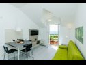 Apartamenty i pokoje Villa Bouganvillea - sea view & garden: A1 Deluxe (2+1), A2 Superior (2+1), A3 Comfort (2+1), A4 Premium (2+1), R1 Deluxe (2), R2 Comfort (2) Mlini - Riwiera Dubrownik  - Apartament - A3 Comfort (2+1): pokój dzienny
