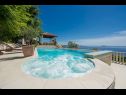 Dom wakacyjny Luxury - amazing seaview H(8+2) Soline (Dubrownik) - Riwiera Dubrownik  - Chorwacja  - basen
