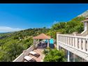 Dom wakacyjny Luxury - amazing seaview H(8+2) Soline (Dubrownik) - Riwiera Dubrownik  - Chorwacja  - tarasa