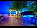 Dom wakacyjny Luxury - amazing seaview H(8+2) Soline (Dubrownik) - Riwiera Dubrownik  - Chorwacja  - dziedziniec