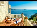 Dom wakacyjny Luxury - amazing seaview H(8+2) Soline (Dubrownik) - Riwiera Dubrownik  - Chorwacja  - H(8+2): widok na morze