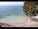 Apartamenty Mateo - by the beach; A1 Delia(5), A2 Mateo(4), A3 Mini(3+2) Zatoka Skozanje (Gdinj) - Wyspa Hvar  - Chorwacja  - plaża