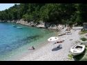 Apartamenty Mateo - by the beach; A1 Delia(5), A2 Mateo(4), A3 Mini(3+2) Zatoka Skozanje (Gdinj) - Wyspa Hvar  - Chorwacja  - plaża