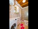 Apartamenty Kati - pure nature & serenity: A1(5) Zatoka Zarace (Milna) - Wyspa Hvar  - Chorwacja  - Apartament - A1(5): łazienka z WC