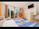 Apartamenty Orange - garden terrace : SA1(2+1) Banjole - Istria  - Studio apartament - SA1(2+1): sypialnia