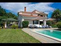 Dom wakacyjny Martina - large luxury villa: H(8+2) Labin - Istria  - Chorwacja  - basen