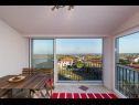 Apartamenty Robi 1 - sea view: A1 sea view(4+1) Liznjan - Istria  - Apartament - A1 sea view(4+1): tarasa