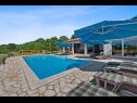 Dom wakacyjny LariF - luxury in nature: H(10+2) Nedescina - Istria  - Chorwacja  - basen