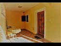 Apartamenty i pokoje Gracia - with great view: SA1(2), SA2(2) Rabac - Istria  - Studio apartament - SA1(2): tarasa
