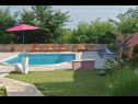 Dom wakacyjny Klo - with pool : H(8) Valtura - Istria  - Chorwacja  - basen