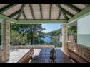 Dom wakacyjny Momento - peaceful resort : H(10) Blato - Wyspa Korcula  - Chorwacja  - widok z tarase