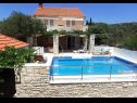Dom wakacyjny Gradina 1 - private pool: H(10+2) Zatoka Gradina (Vela Luka) - Wyspa Korcula  - Chorwacja  - H(10+2): dom