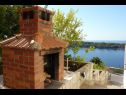 Apartamenty Mari - amazing sea view: A1(4), A2(4) Zatoka Karbuni (Blato) - Wyspa Korcula  - Chorwacja  - komin