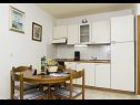 Apartamenty Dijana - 20m from the sea A1 Antica(4+1), A2 Diana(2+1), A3 Mirela(2+1) Prigradica - Wyspa Korcula  - Apartament - A3 Mirela(2+1): kuchnia z jadalnią