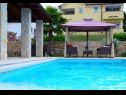 Dom wakacyjny Berna 2 - pool house: H(6+1) Malinska - Wyspa Krk  - Chorwacja  - basen