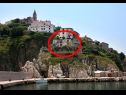 Dom wakacyjny Bernardica - on cliffs above sea: H(6+2) Vrbnik - Wyspa Krk  - Chorwacja  - dom