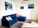Apartamenty Blue - right at the beach: A3(2+2) Ilovik (Wyspa Ilovik) - Wyspa Losinj  - Apartament - A3(2+2): pokój dzienny