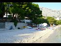Apartamenty Toni - 150m from pebble beach: A1 veliki (5) Baska Voda - Riwiera Makarska  - plaża