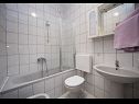 Apartamenty Robert - sea view : A1(4+1), A2(4+2) Brela - Riwiera Makarska  - Apartament - A2(4+2): łazienka z WC