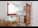 Apartamenty Ante M - 100 m from beach: A1(4+2), A2(4+2), C3(2) Brela - Riwiera Makarska  - Apartament - A1(4+2): kuchnia z jadalnią