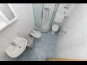 Apartamenty Miljko A1(6), SA2(2), A10(4+1), A11(2+2) Brela - Riwiera Makarska  - Apartament - A1(6): łazienka z WC