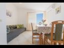Apartamenty Ruze - 200 m from sea : A1(6+1), A2(8+1) Brela - Riwiera Makarska  - Apartament - A2(8+1): pokój dzienny