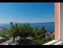 Apartamenty Ruze - 200 m from sea : A1(6+1), A2(8+1) Brela - Riwiera Makarska  - Apartament - A2(8+1): widok
