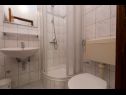 Apartamenty Ruze - 200 m from sea : A1(6+1), A2(8+1) Brela - Riwiera Makarska  - Apartament - A2(8+1): łazienka z WC